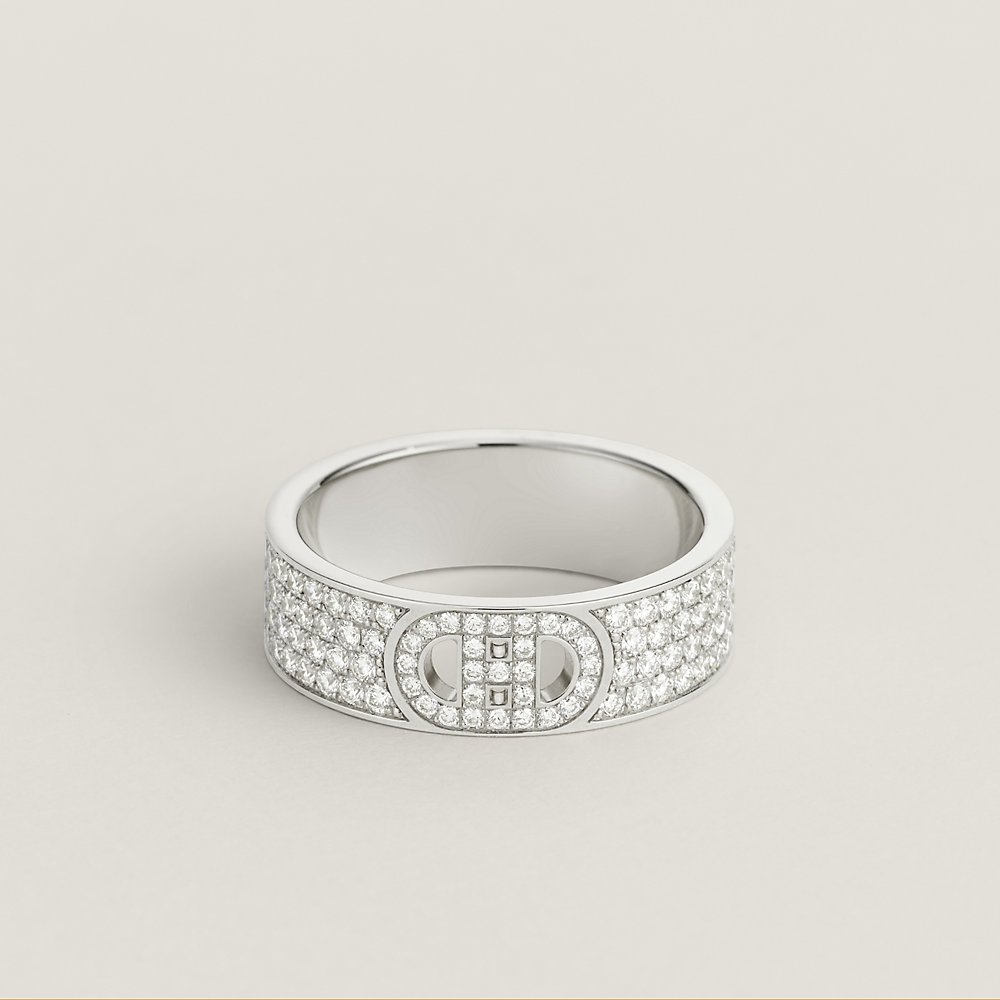 H d'ancre ring, small model | Hermès USA